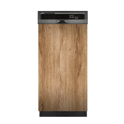 Produktbild von Aufkleber sticker 45x80 cm Dekorative folie Spülmaschine - Helles Holz