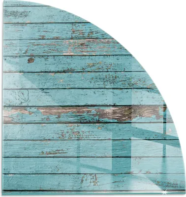 Produktbild von Rustikale Holzbretter – Glasbodenplatte für – Kaminofen – Kaminplatte Glas – Schutzglas – Funkenschutzplatte –Glasbodenplatte Feuerfeste – Hitzeschutzplatte – Bodenschutz aus Glas – 1/4 100x100 cm