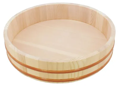 Sushi-Reiskühlbecken Hangiri Oke, 13 Zoll, 1 Stück