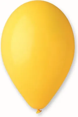 Zdjęcie produktu dla Balony pastelowe Żółte, G90, 25 cm, 10 szt.