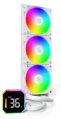 Immagine prodotto di MONTECH HyperFlow Digital 360 weiss