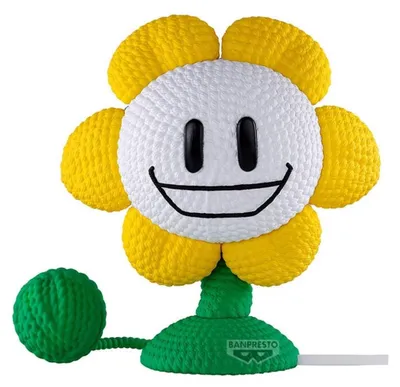 Obrázok produktu pre Plyšová hračka Flowey z hry Undertale, výška 12 cm