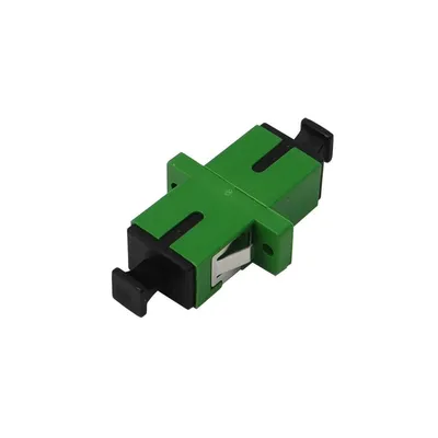 Immagine prodotto di Adattatore in plastica SCAPC da SC/APC a SC/APC, monomodale, verde