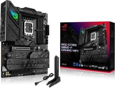 Image de Carte mère ASUS ROG STRIX B860-F GAMING WIFI, Intel LGA 1851, ATX, DDR5, Wi-Fi 7