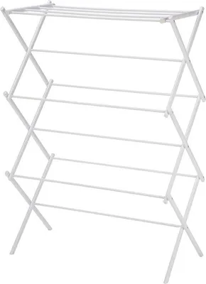 Image de Séchoir à linge - pliable, blanc