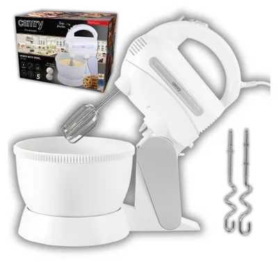 Produktbild von Camry Premium CR 4213, Standmixer, Weiß, 3 l, Tasten, Leiter, 600 W, 300 W
