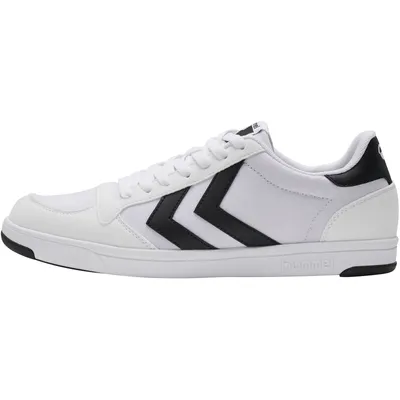 Produktbild von Hummel Stadil Light Canvas Sneaker Schuhe weiß/schwarz 208263-9001, Schuhgröße:46 EU