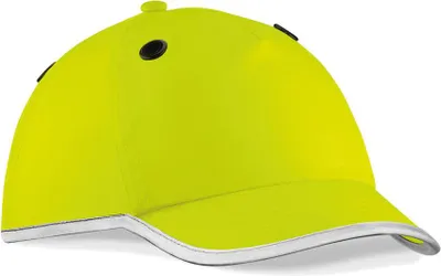 Produktbild von Enhanced Bump Cap / Industrie-Schutzhelm | EN812 - Farbe: Fluorescent Yellow - Größe: One Size