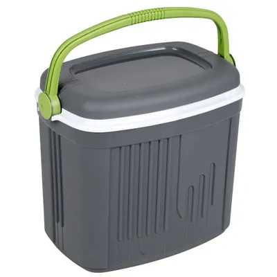 Zdjęcie produktu dla EDA 019710 G.GL/BL EDA cool box ICEBERG, 32 litry, szary/zielony