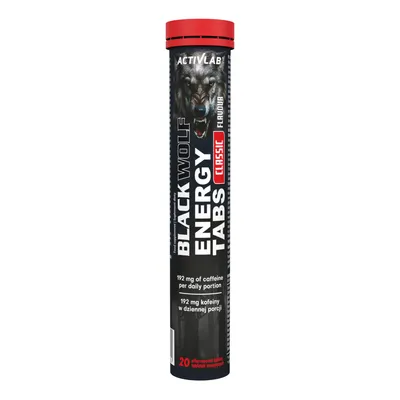 Zdjęcie produktu dla Black Wolf ENERGY TABS - napój energetyczny w tabletkach musujących smak klasyczny