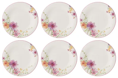 Immagine prodotto di Villeroy & Boch Mariefleur Basic Set di 6 piatti da colazione rotondi D. 21,5 cm