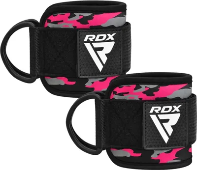Image de RDX Sports A4 Sangles de Cheville – Paire – Rose