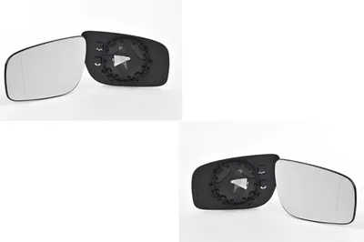 Produktbild von Spiegelglas passend für Mercedes W211 E-Klasse 06-09 Satz LR 2118100921 A2118100921 2118101021 A2118101021 Johns