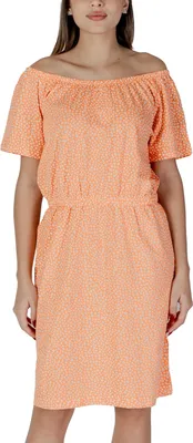 Image de Robe B.young orange 480717 : Taille - S Taille : S