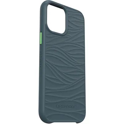 Produktbild von LifeProof WĀKE Hülle für Apple iPhone 12 Pro Max Smartphone - Neptune (Blau/Grün) - Sturzsicher - Recycelter Kunststoff