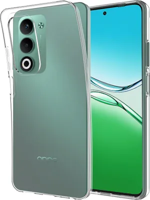 Image de Cazy Coque compatible avec Oppo A5 (5G) Coque en Silicone – Coque Flexible – Transparent