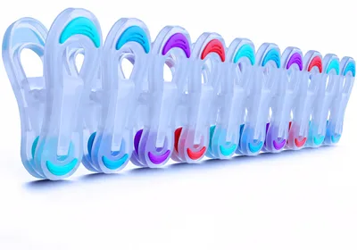 Image de Pince à linge de qualité supérieure, sans métal – Solide et durable (60 pièces)