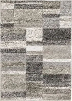 Productafbeelding van 67x120 cm Tapijt Castro Carved 5507/NQ2J, Grijs, Polypropyleen frisé