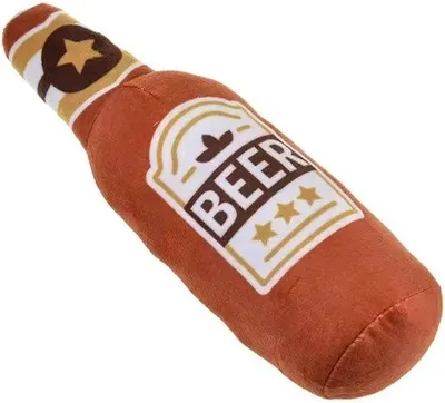 Produktbild von Braunes Hundekauzügchen mit Bierfassform