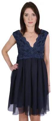 Produktbild von Dunkelblaues Kleid John Zack XS