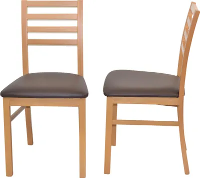 Produktbild von Esszimmerstuhl 2er-Set Massivholzstuhl