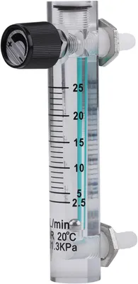 Produktbild von Gasdurchflussmesser 2, 5-25 l/min, für medizinischen Sauerstoff mit Regelventil