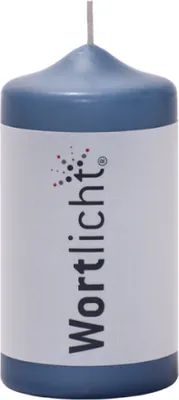 Produktbild von Bulla Wortlicht Kerze, Das Licht für dich, Saphir