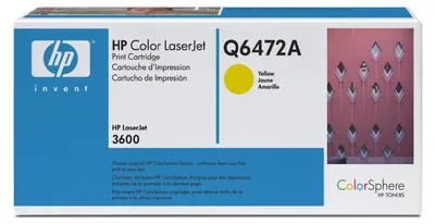 Zdjęcie produktu dla HP 502A oryginalny wkład z żółtym tonerem LaserJet, 4000 stron(y), Żółty, 1 szt.