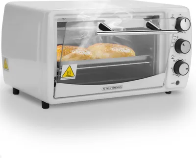 Produktbild von Steinborg Mini trouba 13 litrů | Trouba na pizzu | 60°-250°C | Časovač | Tác na drobky | Malá trouba | Mini trouba | Trouba | 1200 wattů |