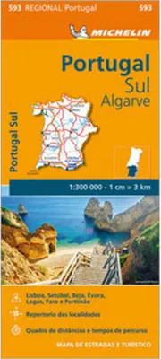 Produktbild von Michelin Portugal Süd 1 : 300 000 - 593