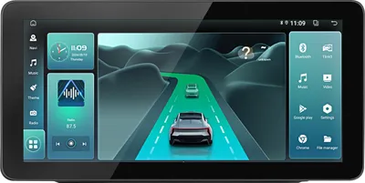 Obrázek produktu pro Android autorádio 10 palců 128 GB pro Mercedes-Benz W245 W169 2004–2015 CarPlay Android Auto Navi Bluetooth DAB+ zadní kamera