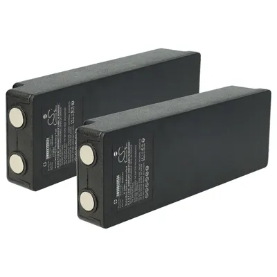 Produktbild von vhbw 2x Akku Ersatz für Palfinger 17162, 708031757, 16131, 1026, 13445 für Industrie-Funkfernsteuerung Fernbedienung (3000 mAh, 7,2 V, NiMH) - Schwarz