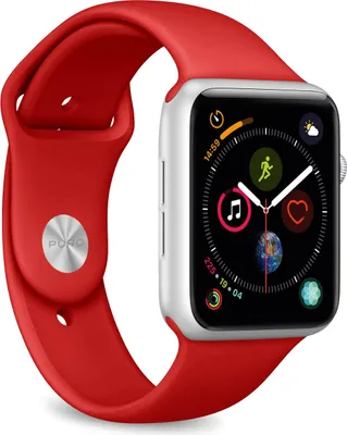 Produktbild von PURO ICON - Elastic Sport Band for Apple Watch 38/40/41 mm (S / M & M / L) (Red)