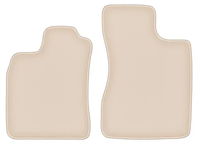 Produktbild von DURBAN Beige Velours-Fußmatten vorne für Renault Twingo I Schrägheck (1993-2006)