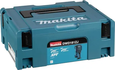 Obrázek produktu pro Makita DWD181ZJ, Live cable detector, Detektor kovů, Stud finder, 18 cm, 2,5 cm, 1 cm, Betonový, Baterie