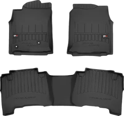 Zdjęcie produktu dla 2002-2010 Toyota Land Cruiser J120 dywaniki podłogowe TPE czarne 3 szt