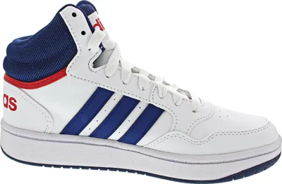 Produktbild von adidas Hoops Mid 3.0 K GZ9647 (5.5/ftwwht-vicbl)
