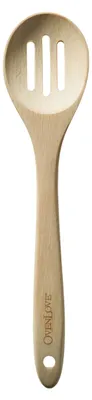 Produktbild von Holzlöffel aus massivem Buchenholz, 33 x 8 x 2 cm