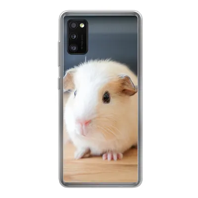Produktbild von MuchoWow® Handyhülle Schutzhülle Hülle für Samsung Galaxy A41 Niedliches Baby-Meerschweinchen Silikon Softcase Handy Hülle - Mobiltelefon