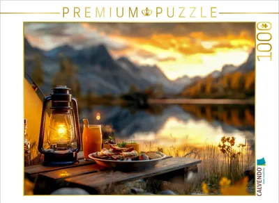 Produktbild von CALVENDO Puzzle Was für ein Abend | 1000 Teile Lege-Größe 64x48cm Foto-Puzzle für glückliche Stunden