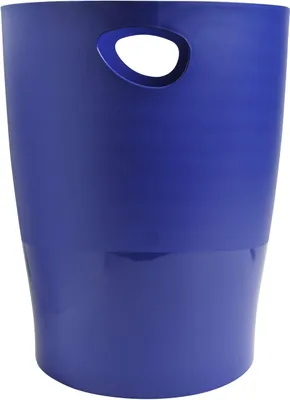 Produktbild von Exacompta 453104D ECOBIN Papierkorb 15 Liter mit Griffen. Eleganter und robuster