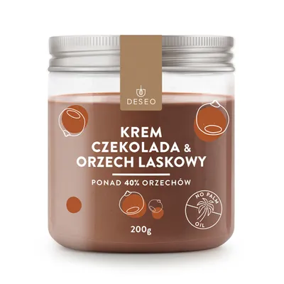 Zdjęcie produktu dla Krem Czekolada & Orzech Laskowy 200g