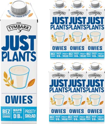 Image de Tymbark Just Plants Boisson d'avoine 1 L X 6 pcs