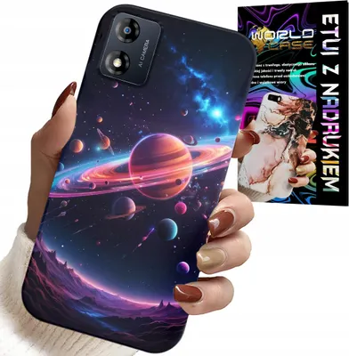 Zdjęcie produktu dla Etui Do Motorola Moto E13 - Kosmos Planety Gwiazdy Galaktyka Plecki
