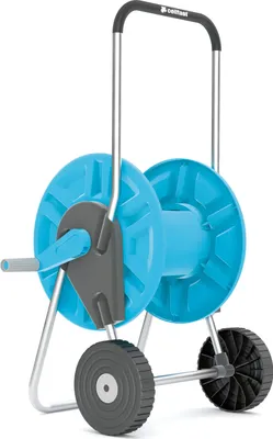 Produktbild von CELLFAST 55-260, Wagenrolle, Manuell, Funktional, Blau, Aluminium, Freistehend