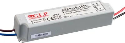 Zdjęcie produktu dla GPCP-35-1400 Sterownik LED 1400 mA, IP67, PFC, 12–24 V