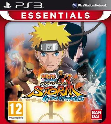 Zdjęcie produktu dla BANDAI NAMCO Entertainment Naruto Shippuden : Ultimate Ninja Storm Generations - Essentials, PlayStation 3, Tryb multiplayer, Powyżej 13 lat, Nośnik fizyczny