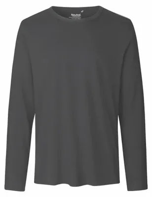 Image de Neutre - T-shirt à manches longues pour homme LT4429 (M) (charbon)