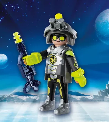 Produktbild von PLAYMOBIL 9077 Mega Masters Nachtspion