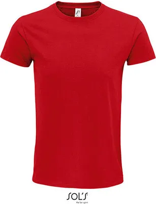 Produktbild von SOLs 03564 | Herren Shirt, Epic Uni T-Shirt, Jersey 140 - Farbe: Red - Größe: XL